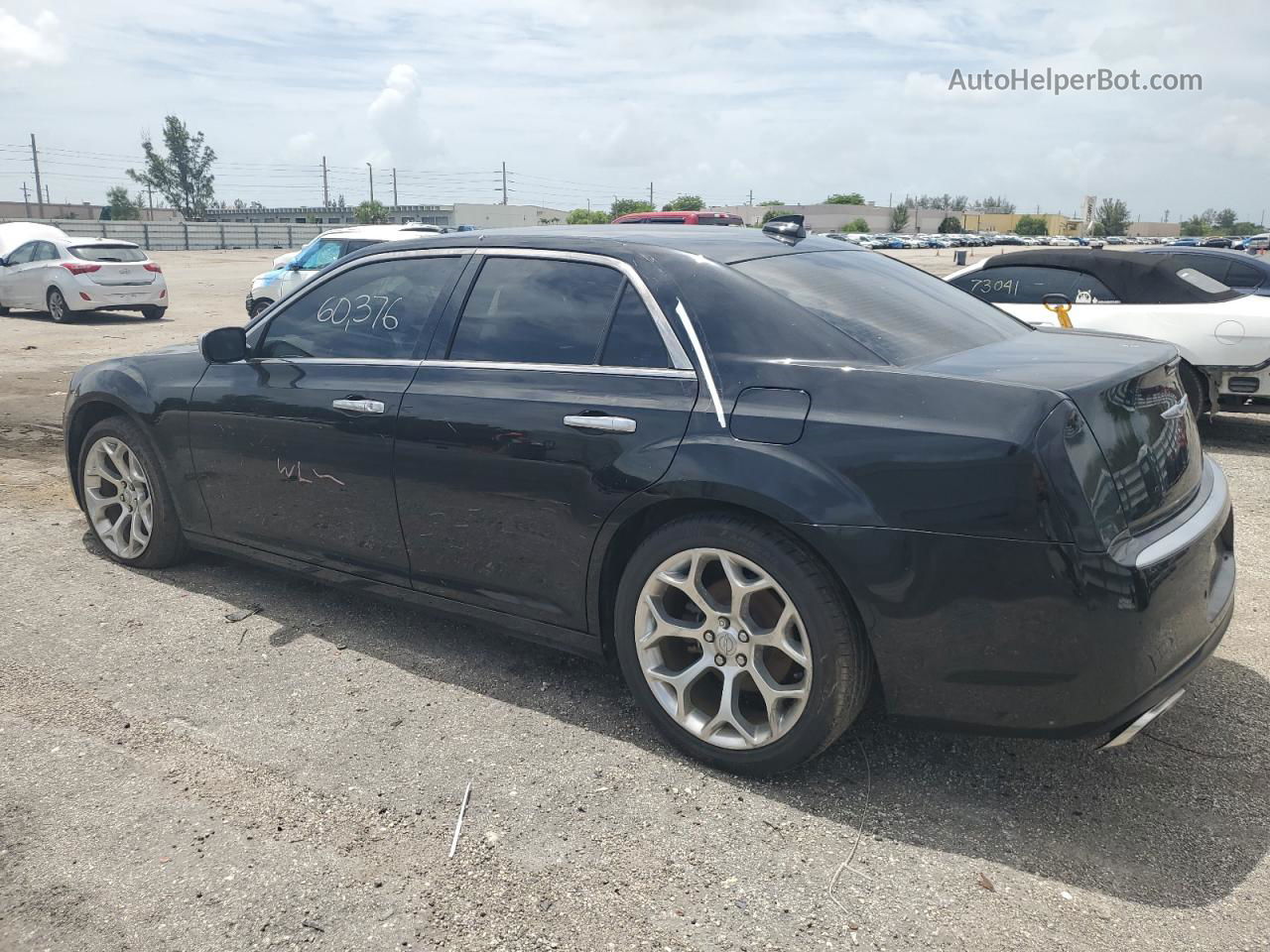 2019 Chrysler 300c  Черный vin: 2C3CCAPT8KH610564