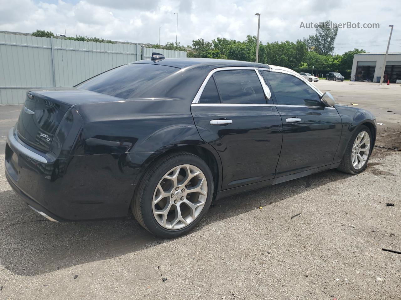 2019 Chrysler 300c  Черный vin: 2C3CCAPT8KH610564