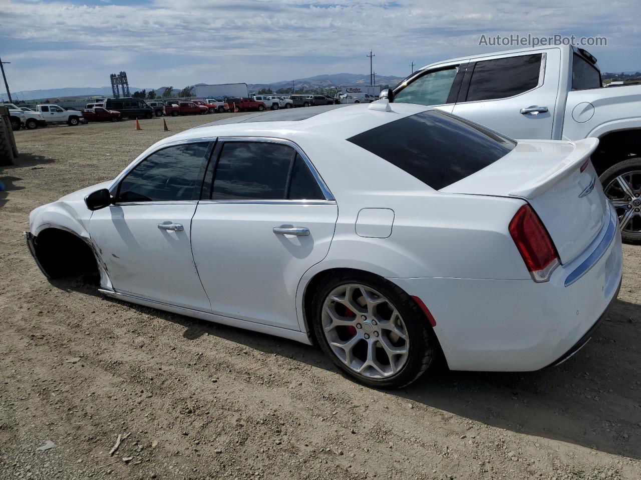 2017 Chrysler 300c Platinum White vin: 2C3CCAPTXHH511866