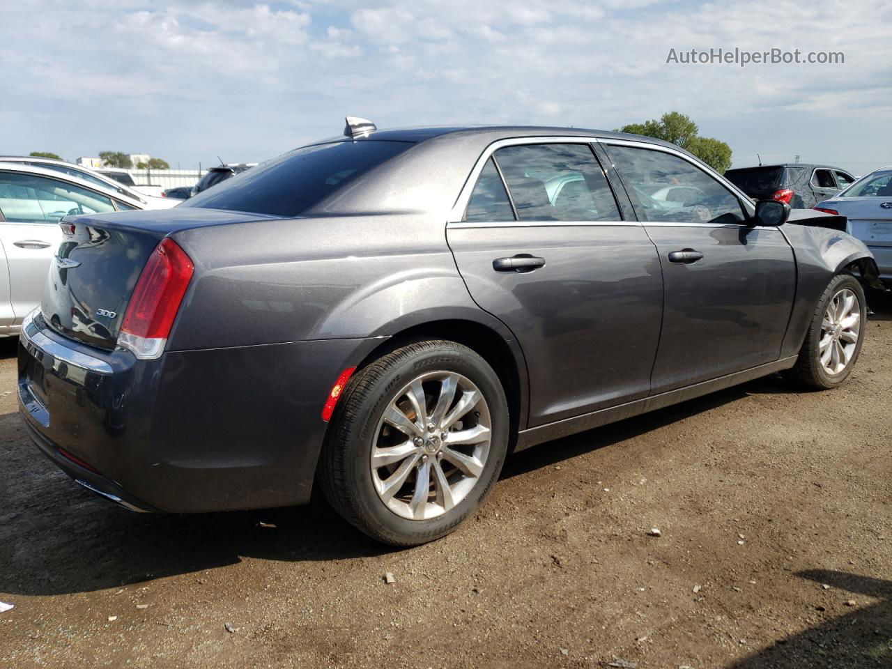 2016 Chrysler 300 Limited Gray vin: 2C3CCARG1GH136142