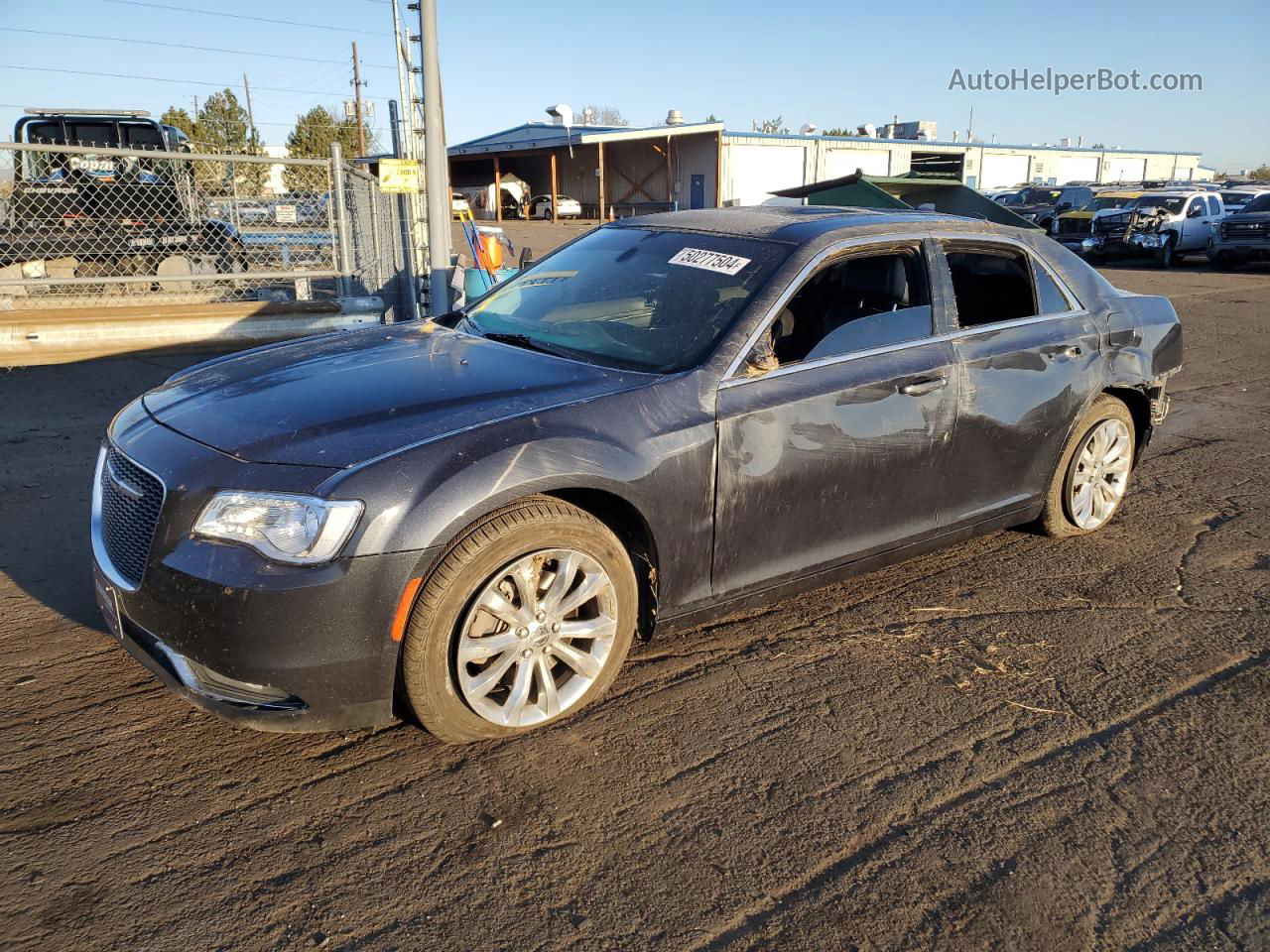 2016 Chrysler 300 Limited Blue vin: 2C3CCARG3GH170860