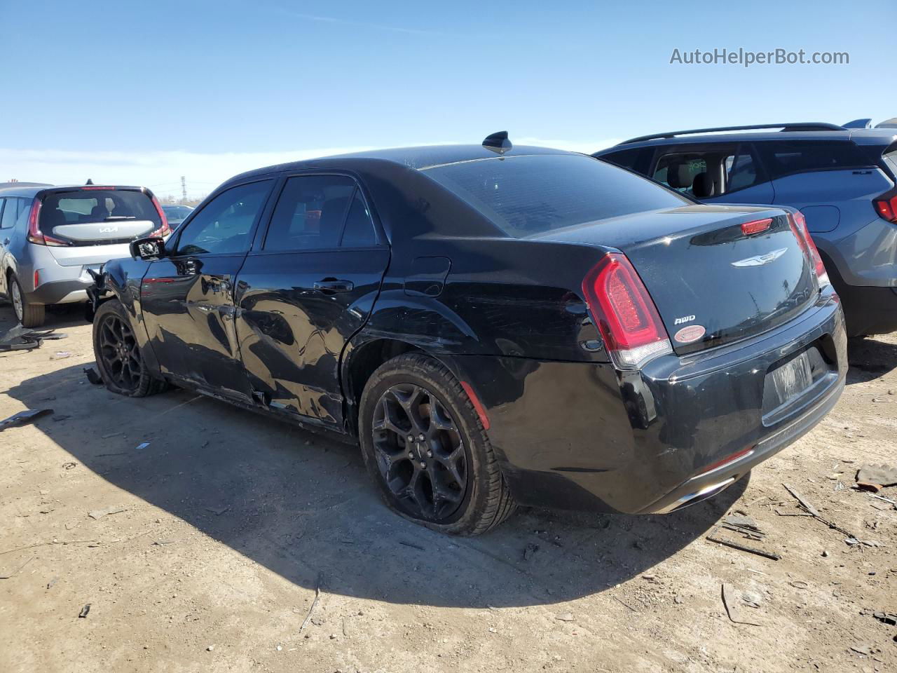 2019 Chrysler 300 Touring Black vin: 2C3CCARG3KH691005