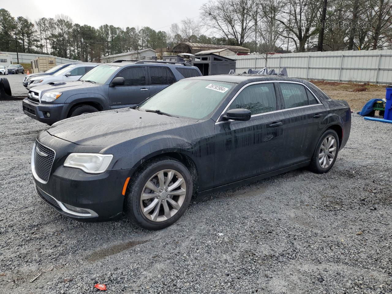 2016 Chrysler 300 Limited Black vin: 2C3CCARG4GH128682