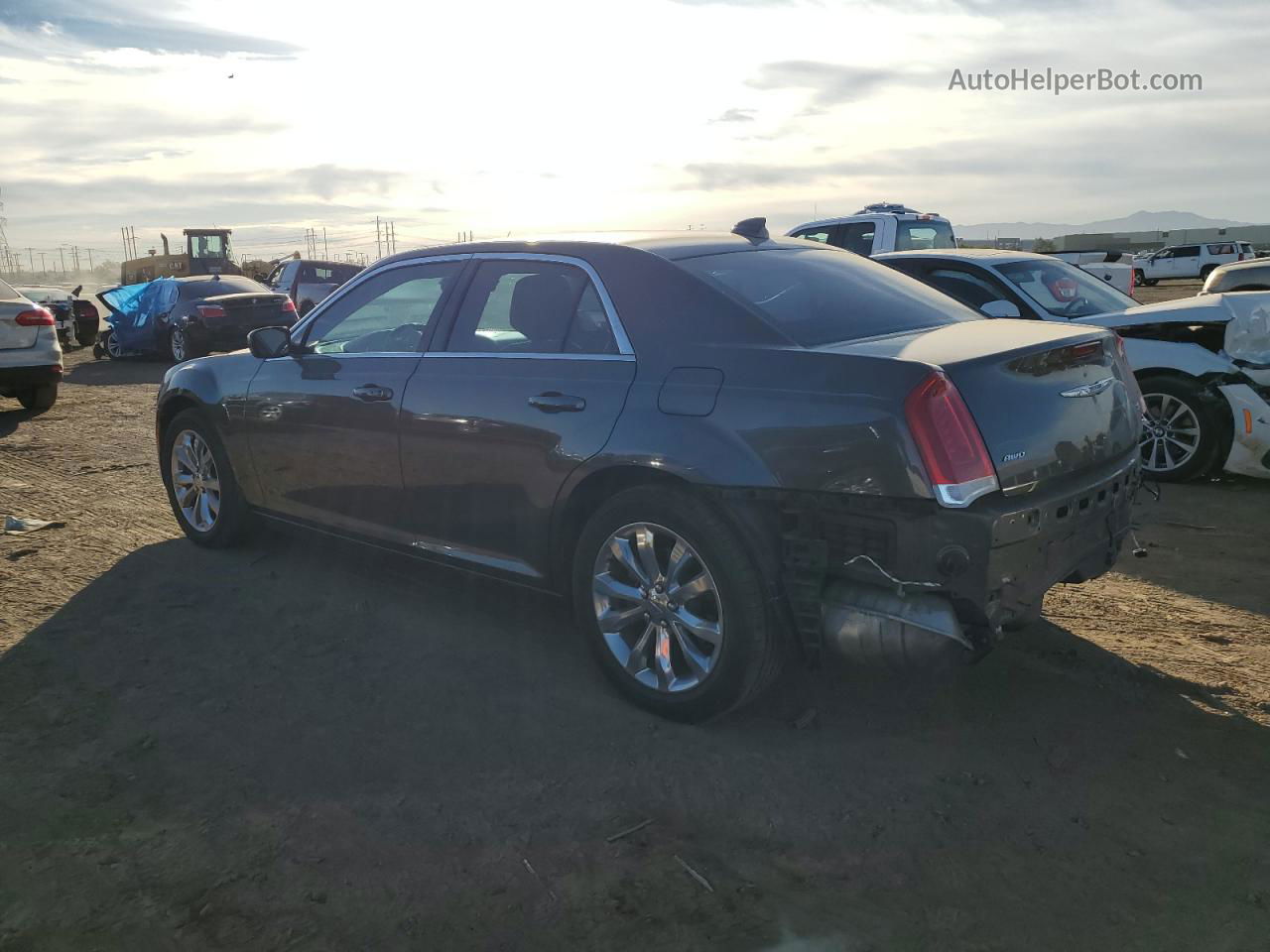 2016 Chrysler 300 Limited Gray vin: 2C3CCARG4GH208709