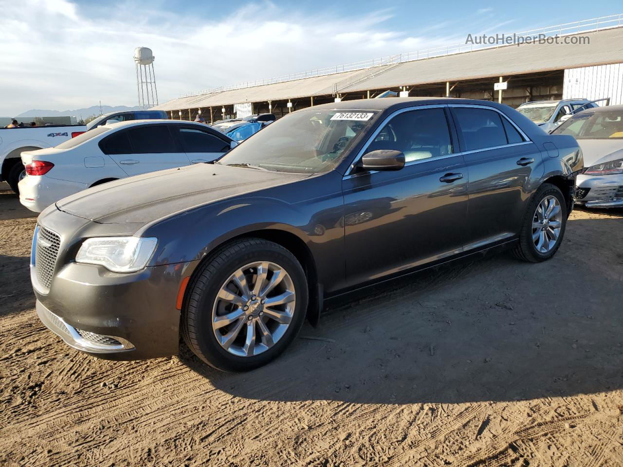 2016 Chrysler 300 Limited Gray vin: 2C3CCARG4GH208709