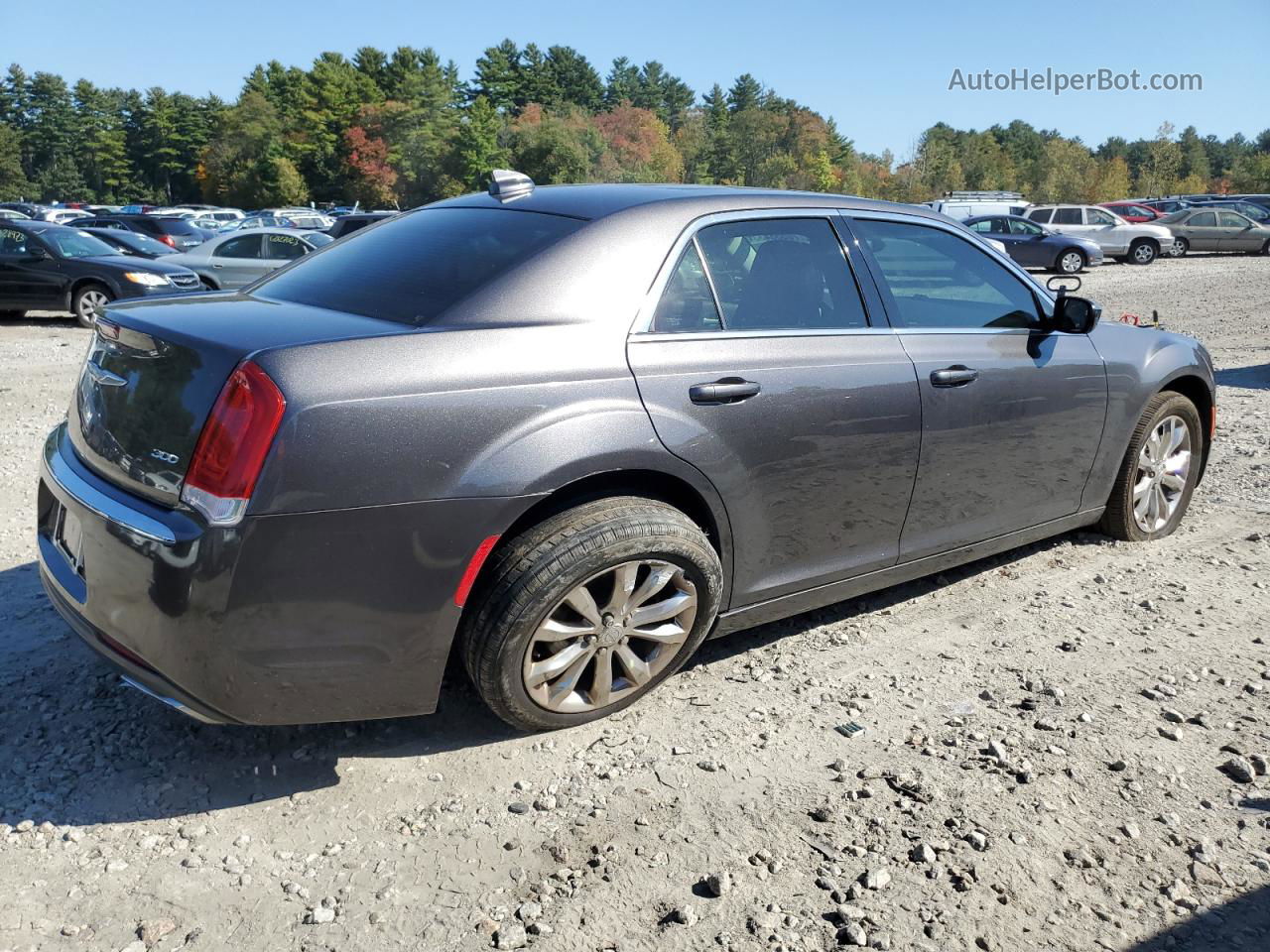 2016 Chrysler 300 Limited Gray vin: 2C3CCARG5GH164364