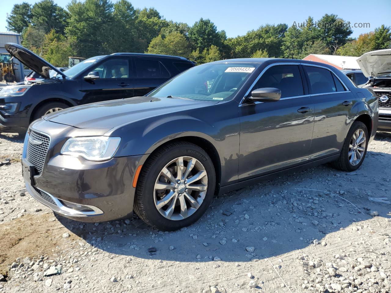 2016 Chrysler 300 Limited Gray vin: 2C3CCARG5GH164364