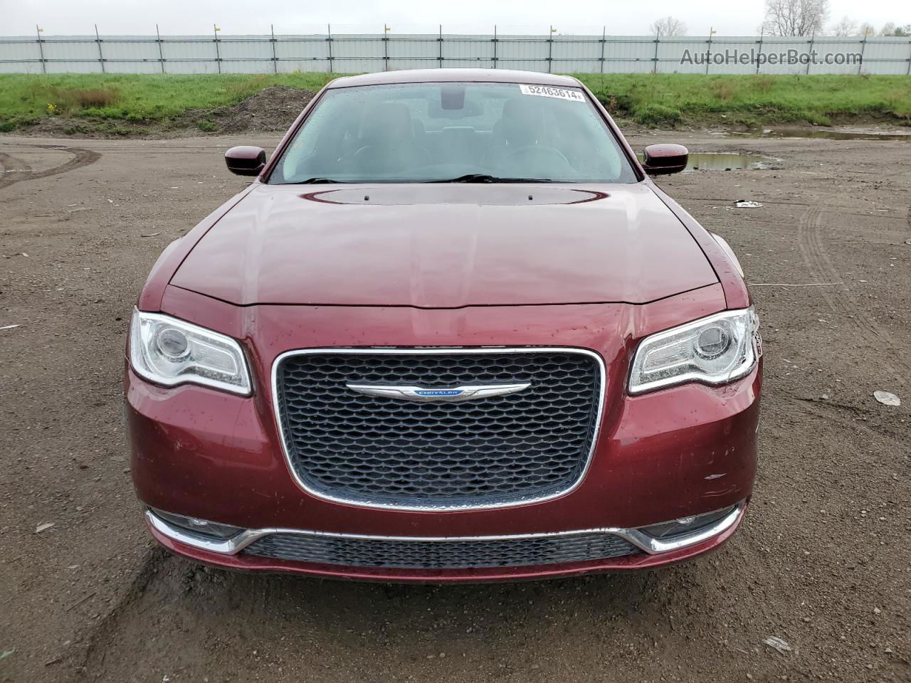 2016 Chrysler 300 Limited Burgundy vin: 2C3CCARG6GH136119