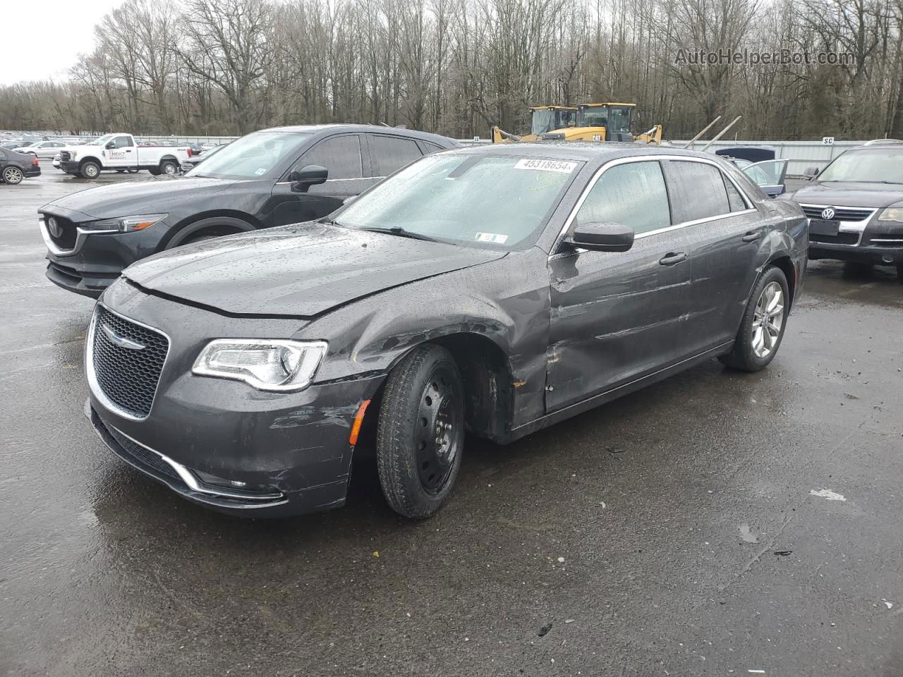 2016 Chrysler 300 Limited Угольный vin: 2C3CCARG6GH142289