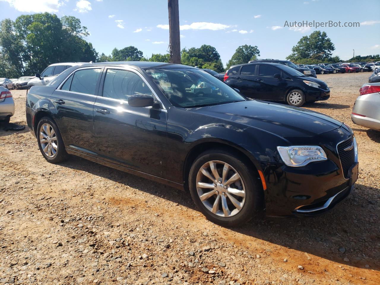 2016 Chrysler 300 Limited Black vin: 2C3CCARG7GH216996