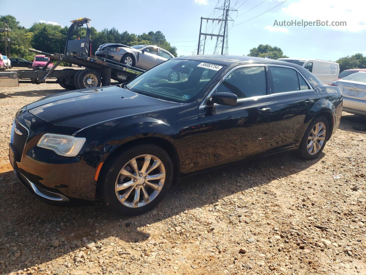 2016 Chrysler 300 Limited Black vin: 2C3CCARG7GH216996