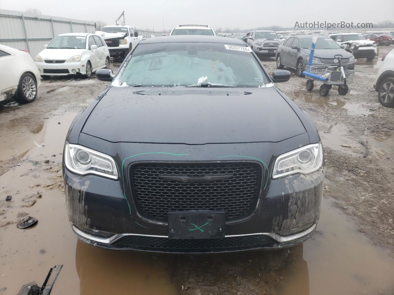 2016 Chrysler 300 Limited Синий vin: 2C3CCARG7GH270086