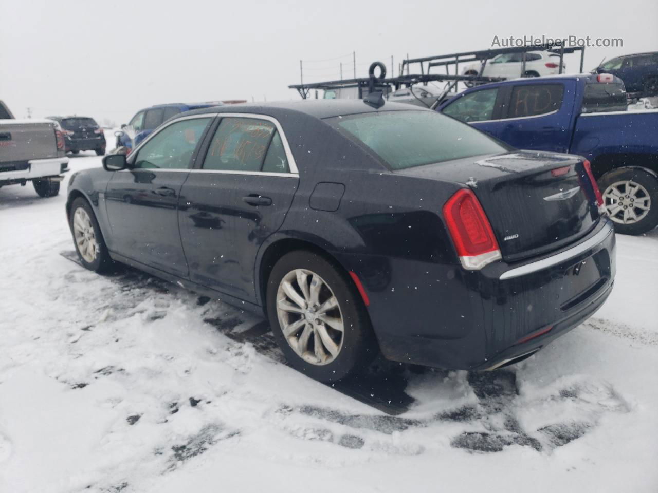 2017 Chrysler 300 Limited Синий vin: 2C3CCARG7HH632189