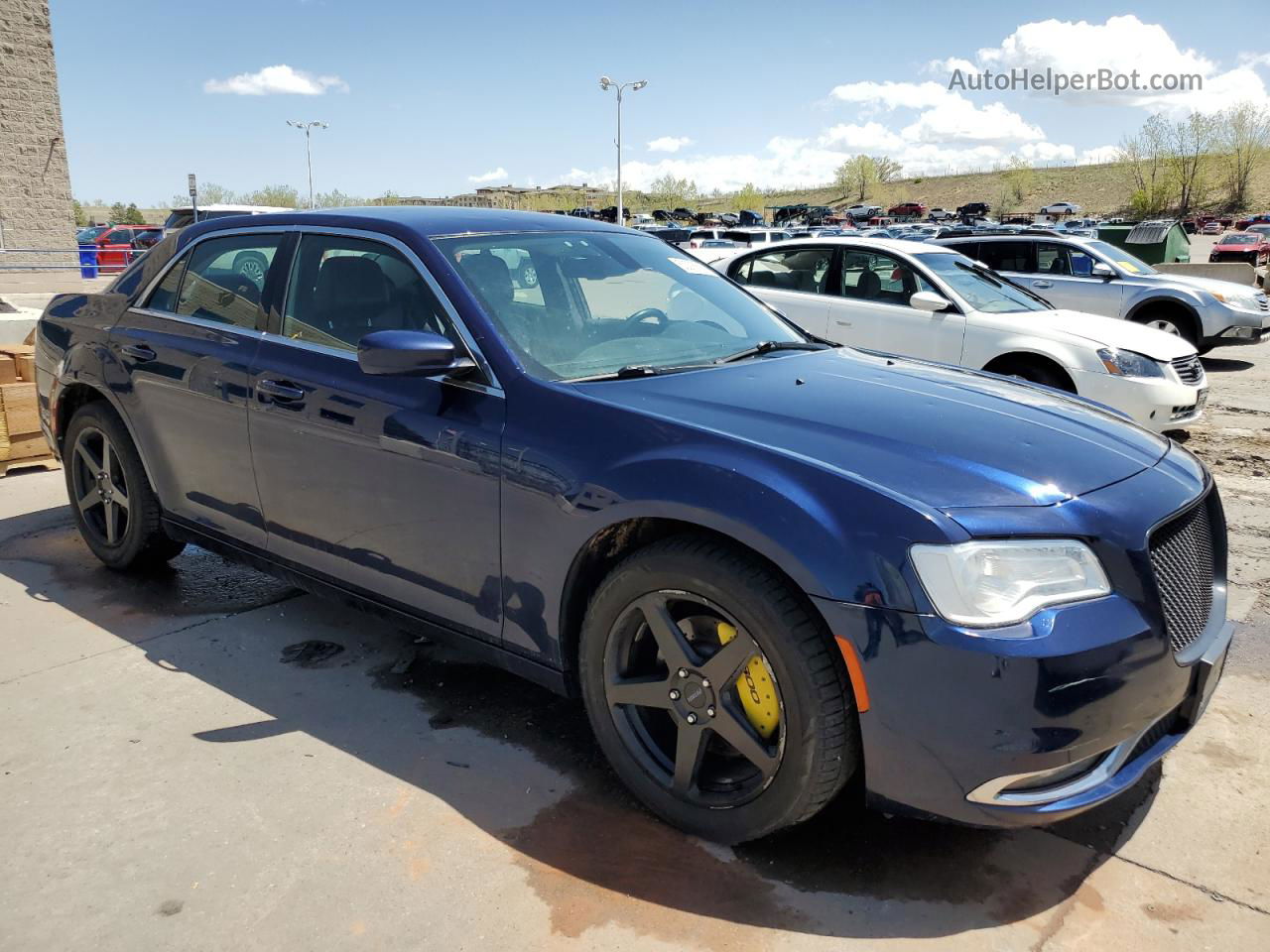 2016 Chrysler 300 Limited Blue vin: 2C3CCARG8GH212777