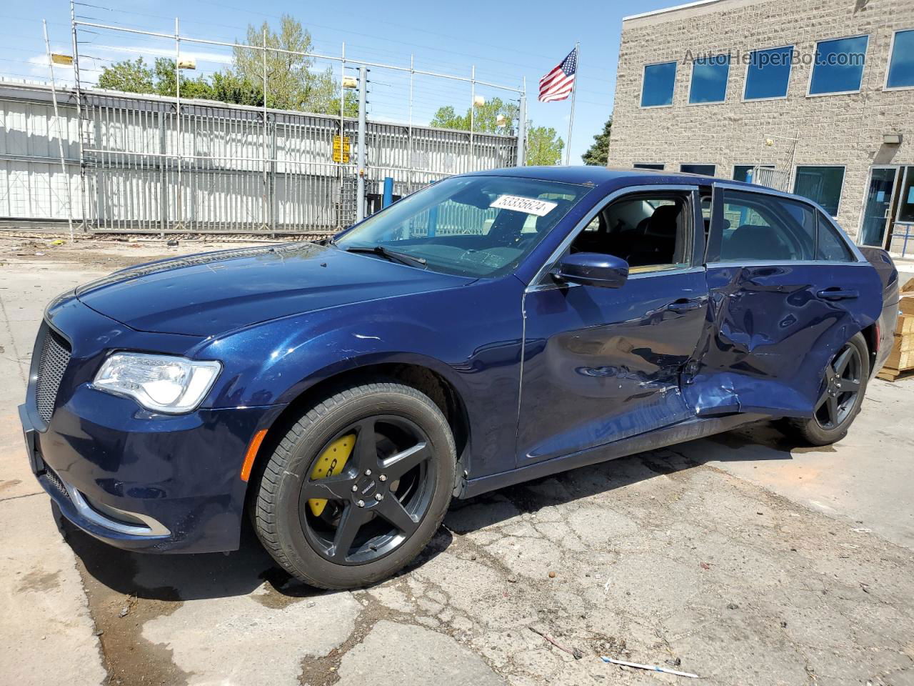 2016 Chrysler 300 Limited Blue vin: 2C3CCARG8GH212777