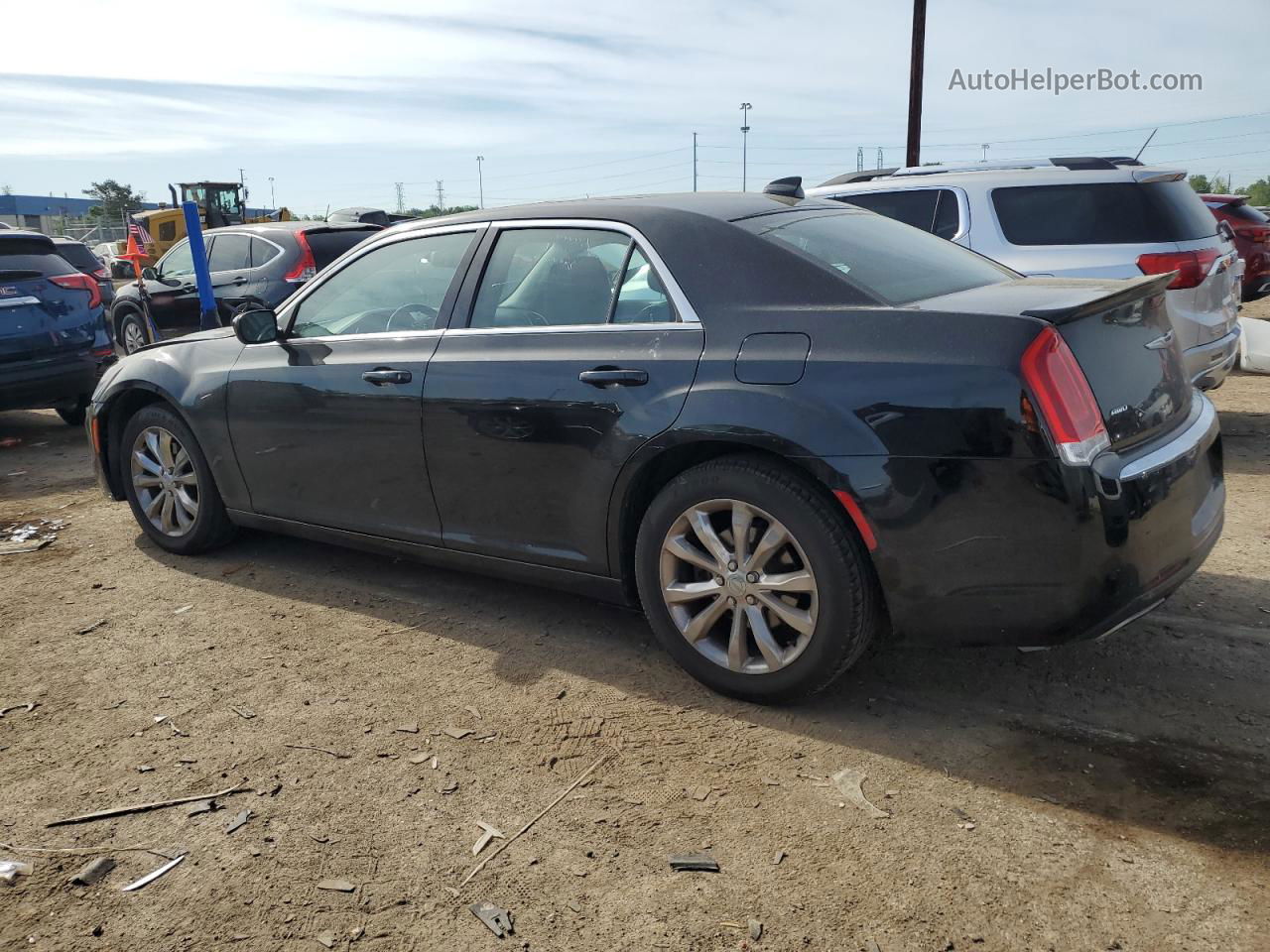 2016 Chrysler 300 Limited Black vin: 2C3CCARG8GH278438