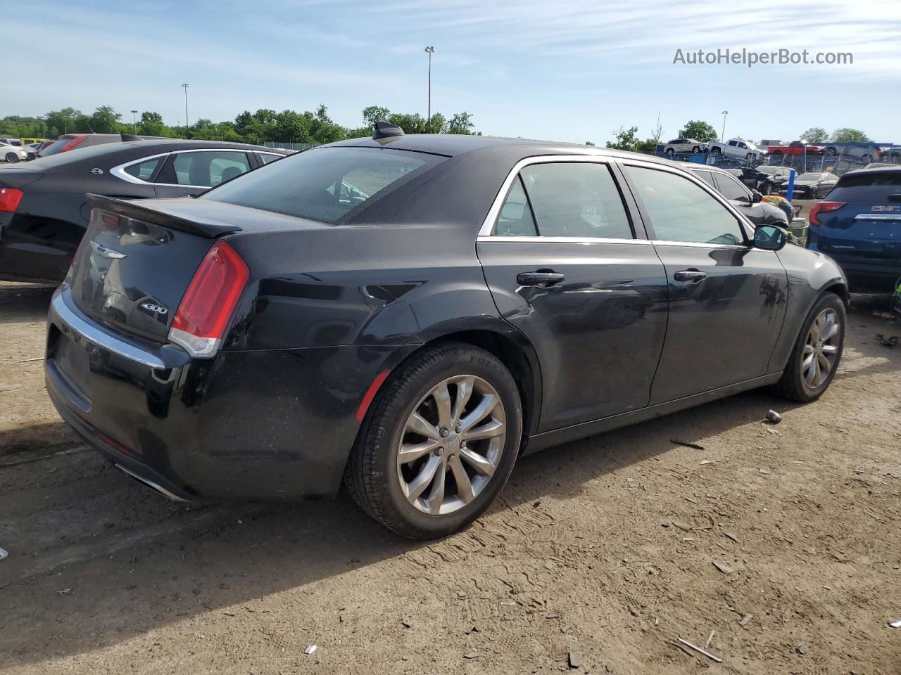 2016 Chrysler 300 Limited Black vin: 2C3CCARG8GH278438