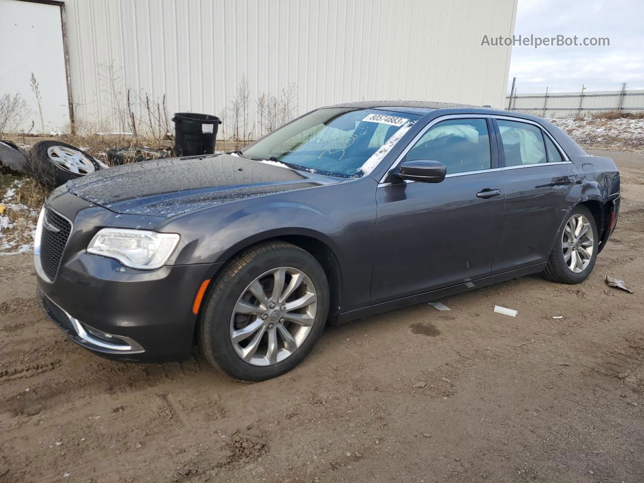 2019 Chrysler 300 Touring Серый vin: 2C3CCARG8KH556635