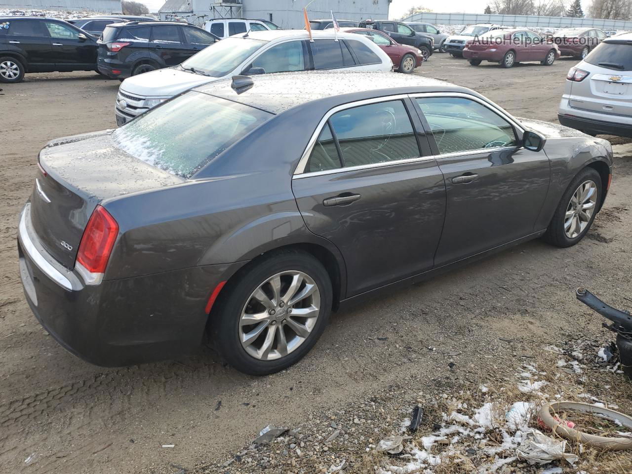 2019 Chrysler 300 Touring Gray vin: 2C3CCARG8KH556635