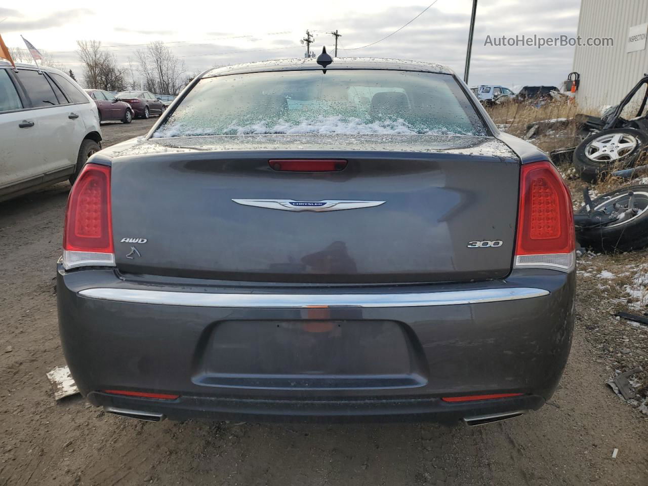 2019 Chrysler 300 Touring Gray vin: 2C3CCARG8KH556635