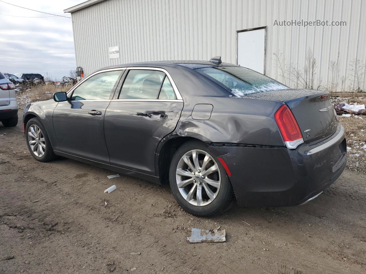 2019 Chrysler 300 Touring Серый vin: 2C3CCARG8KH556635