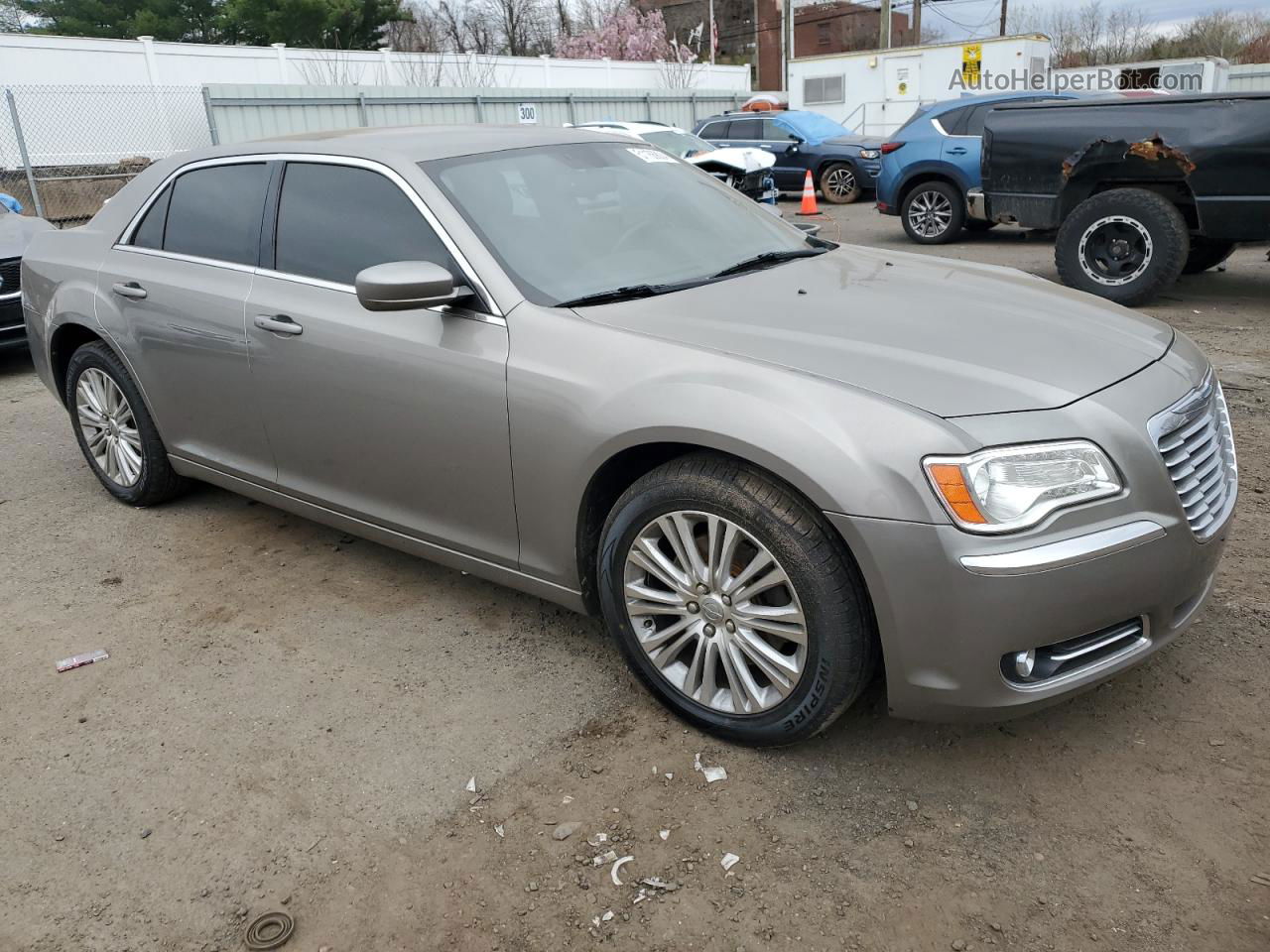 2014 Chrysler 300  Gray vin: 2C3CCARG9EH151050