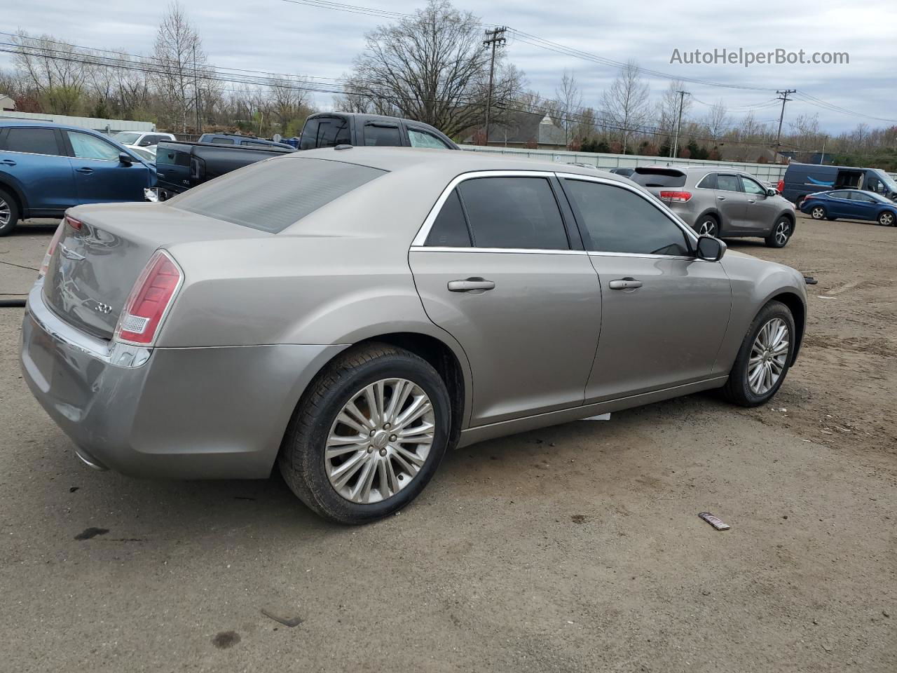 2014 Chrysler 300  Gray vin: 2C3CCARG9EH151050