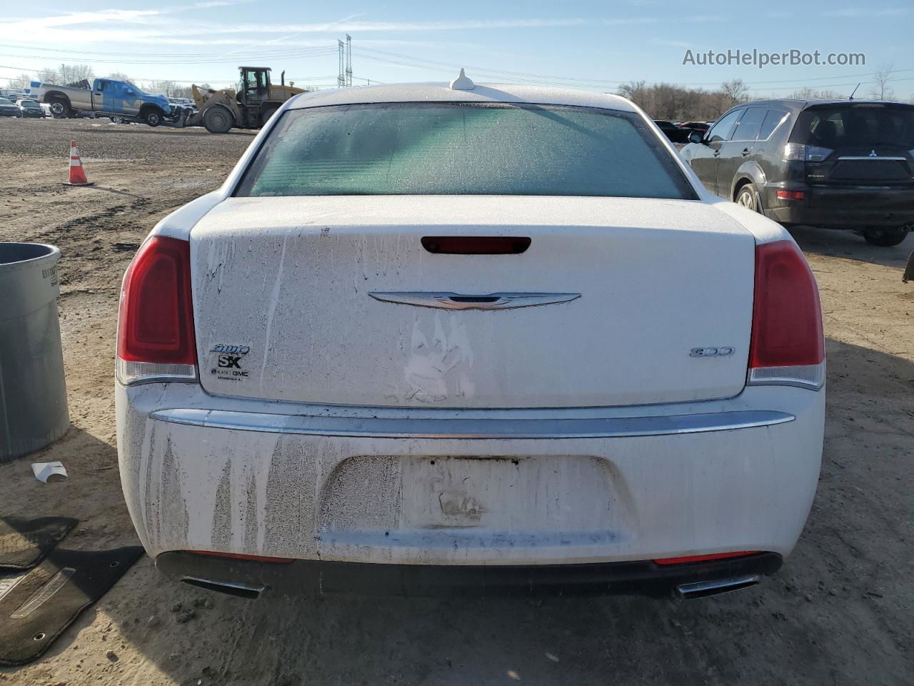 2016 Chrysler 300 Limited White vin: 2C3CCARG9GH182902