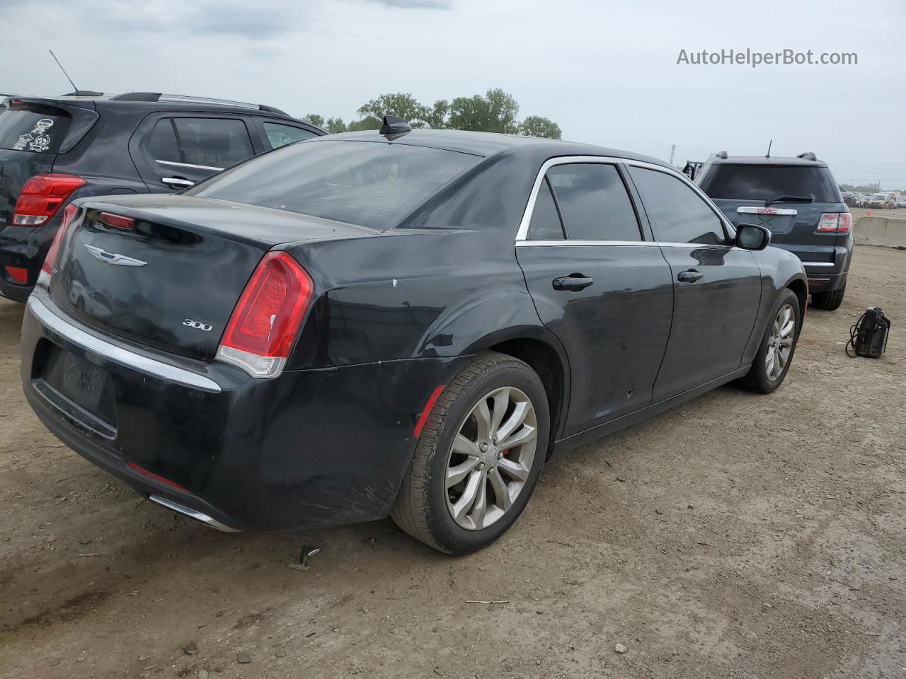 2016 Chrysler 300 Limited Черный vin: 2C3CCARG9GH212805