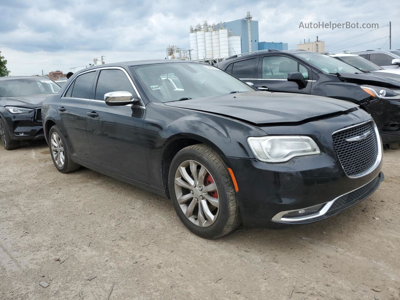 2016 Chrysler 300 Limited Black vin: 2C3CCARG9GH212805