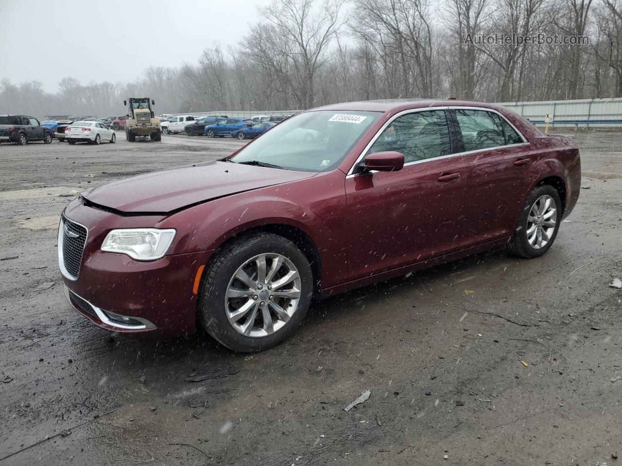 2016 Chrysler 300 Limited Красный vin: 2C3CCARG9GH270316