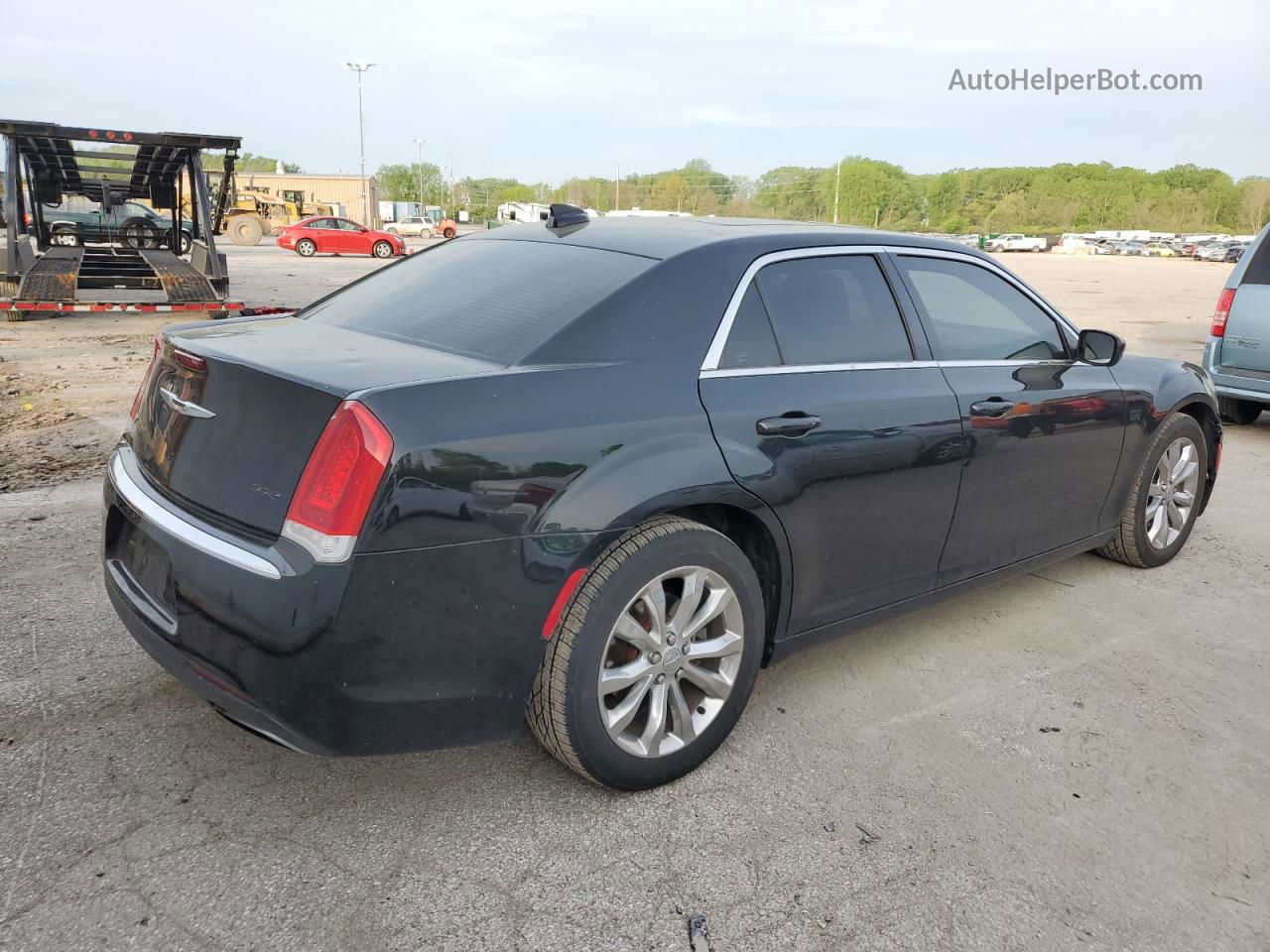 2017 Chrysler 300 Limited Black vin: 2C3CCARG9HH582699