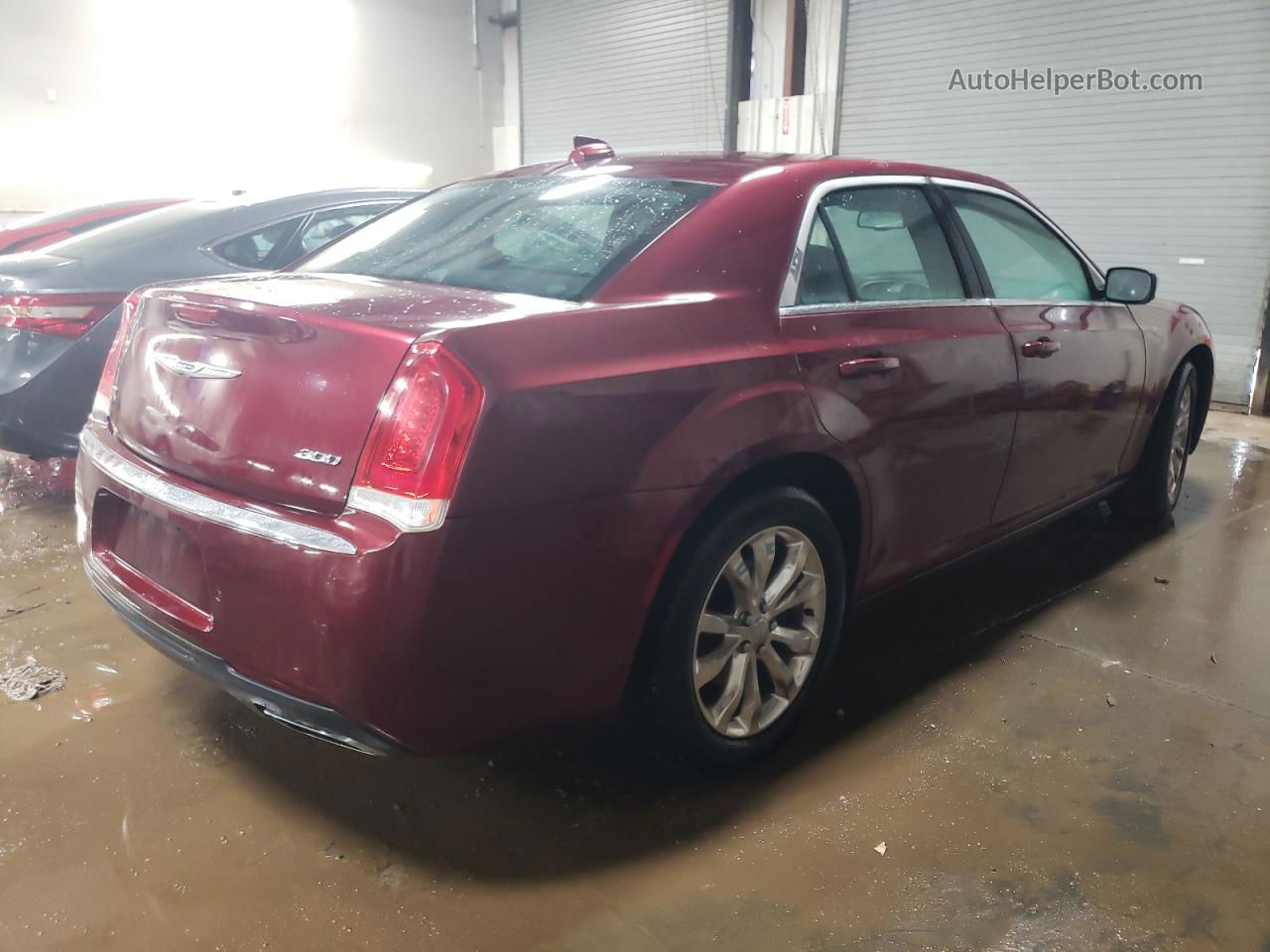 2016 Chrysler 300 Limited Бордовый vin: 2C3CCARGXGH283687