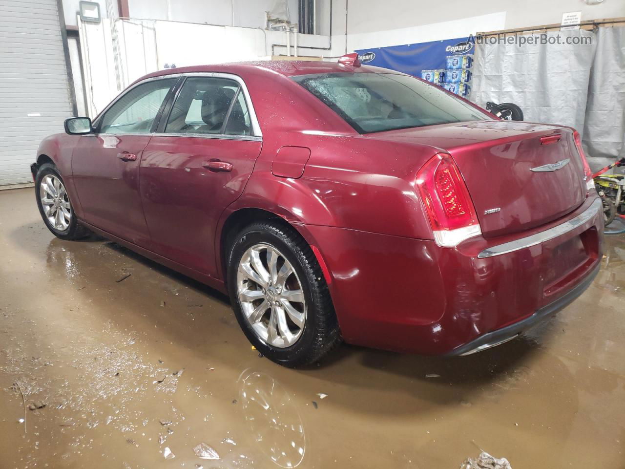 2016 Chrysler 300 Limited Бордовый vin: 2C3CCARGXGH283687