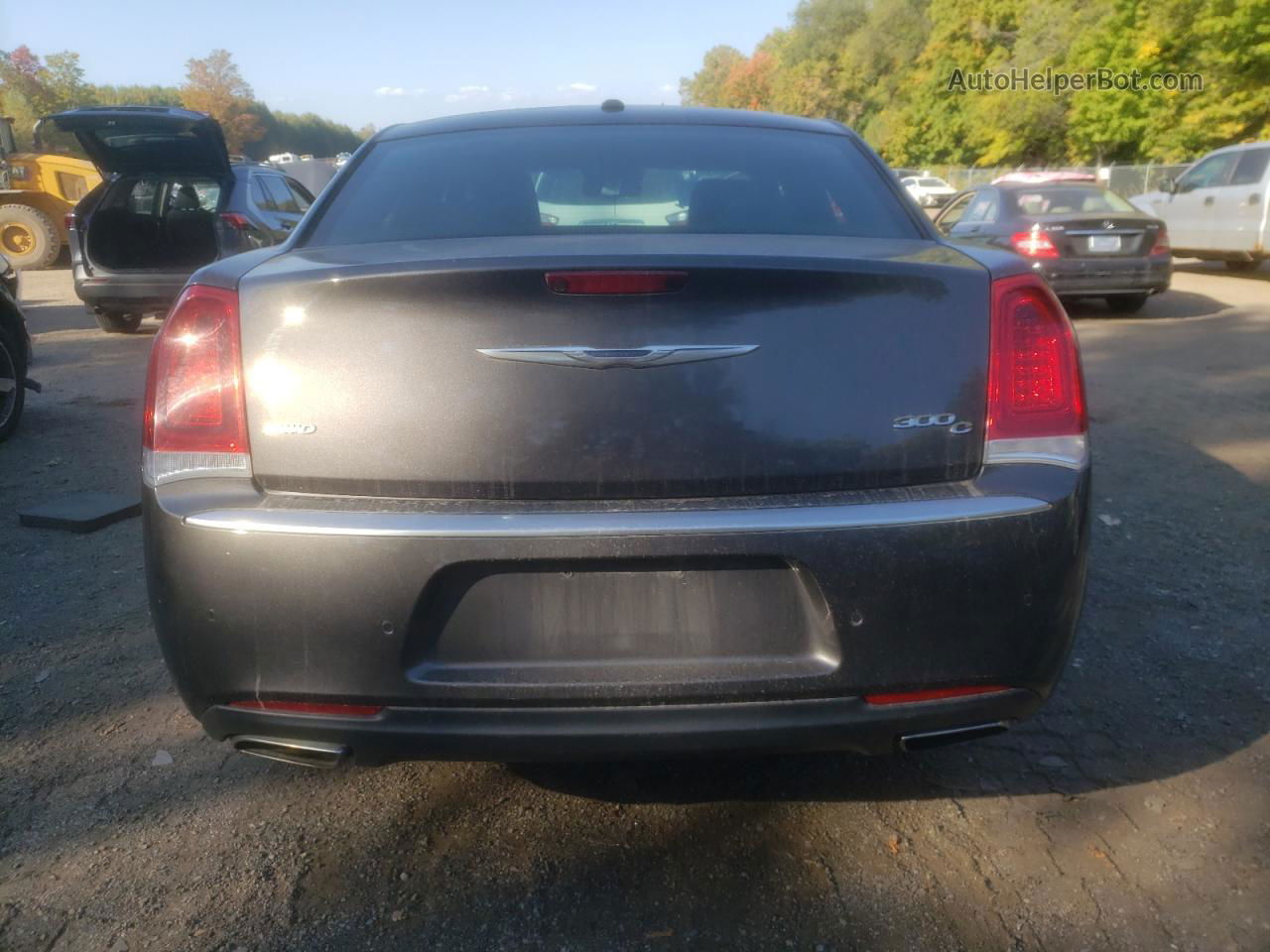 2016 Chrysler 300c Platinum Серый vin: 2C3CCASG3GH238990