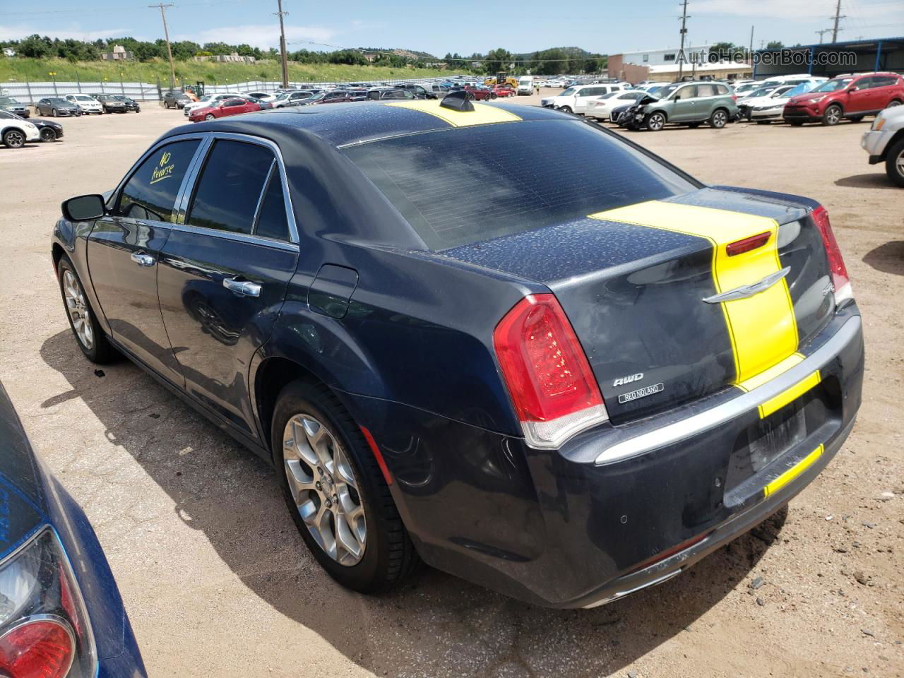 2016 Chrysler 300c Platinum Gray vin: 2C3CCASG5GH314113