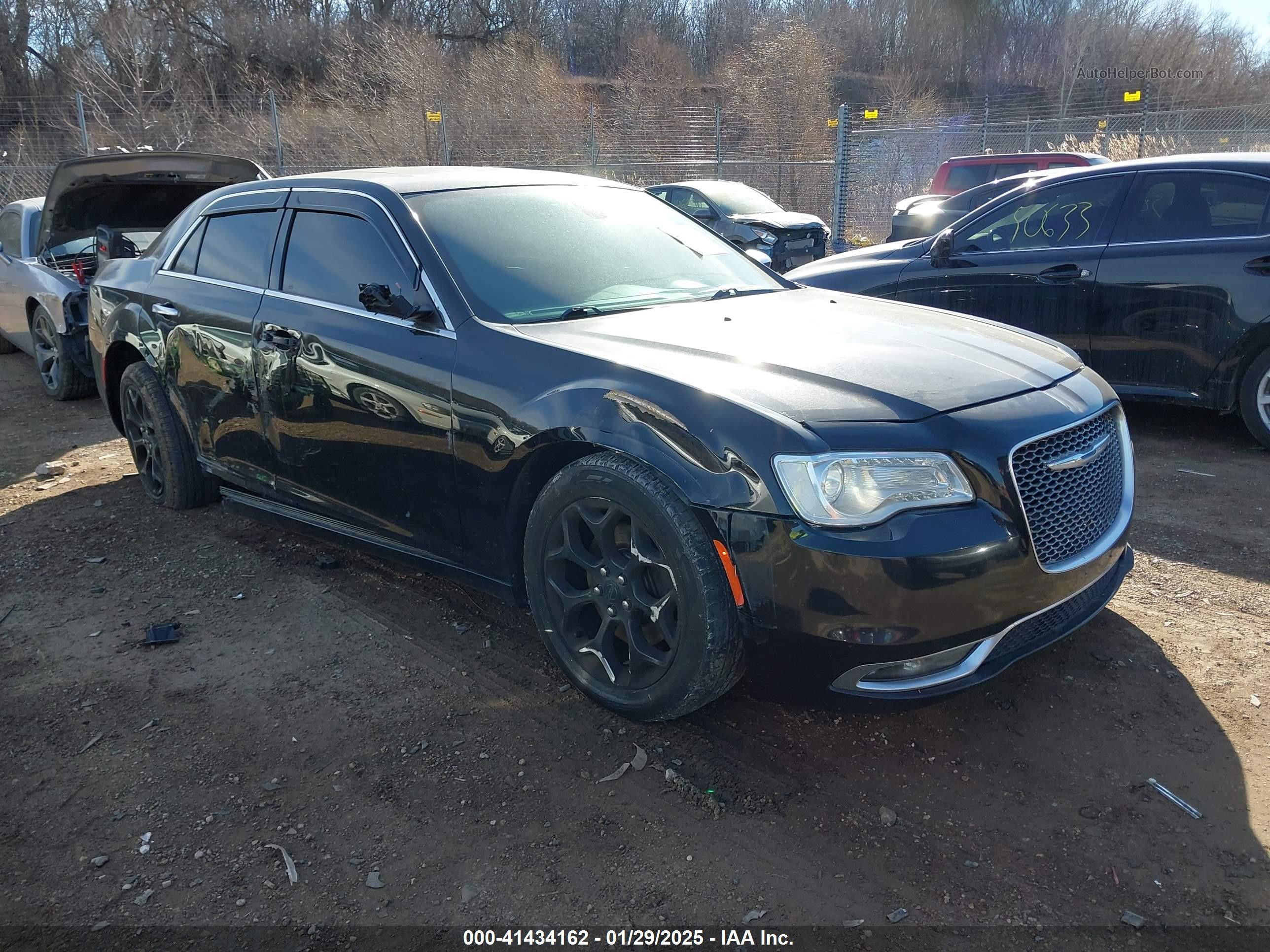 2016 Chrysler 300c Platinum Black vin: 2C3CCASG6GH152234