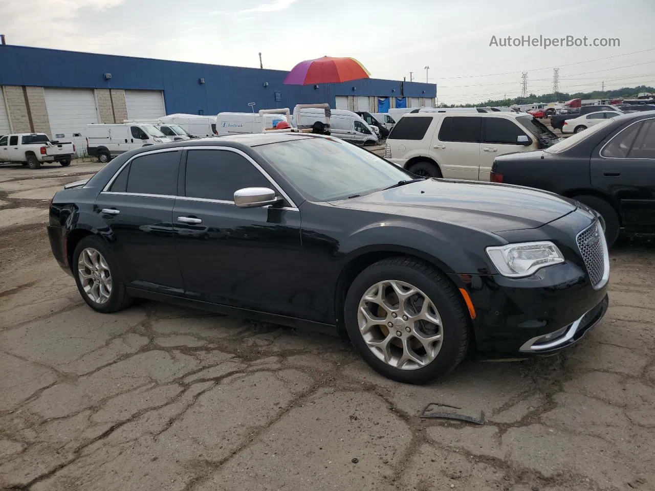 2016 Chrysler 300c Platinum Зеленый vin: 2C3CCASG7GH100465