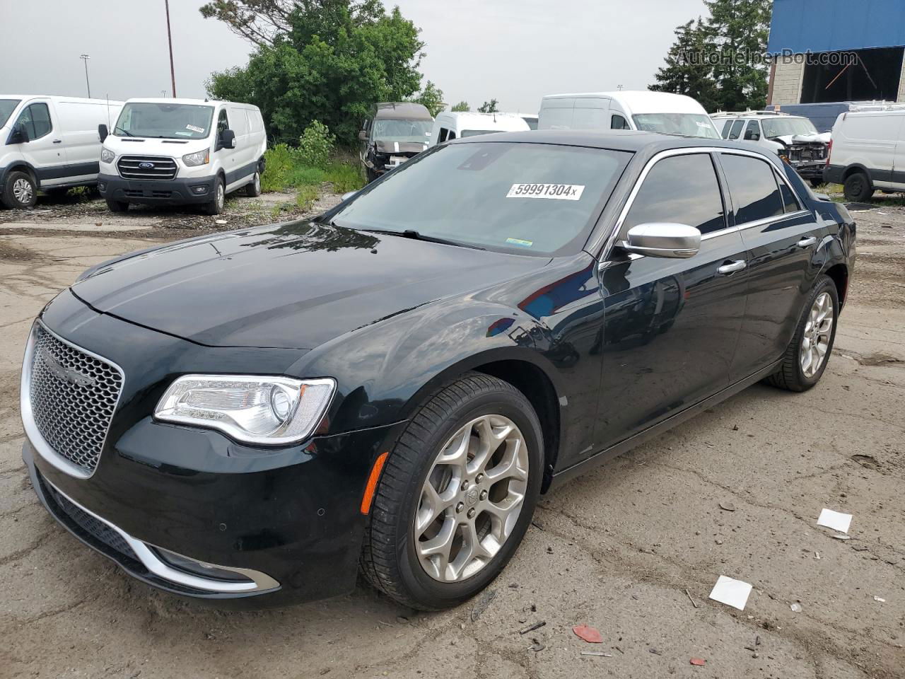 2016 Chrysler 300c Platinum Зеленый vin: 2C3CCASG7GH100465