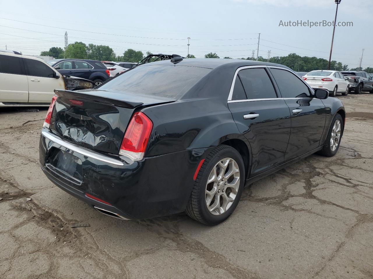 2016 Chrysler 300c Platinum Green vin: 2C3CCASG7GH100465