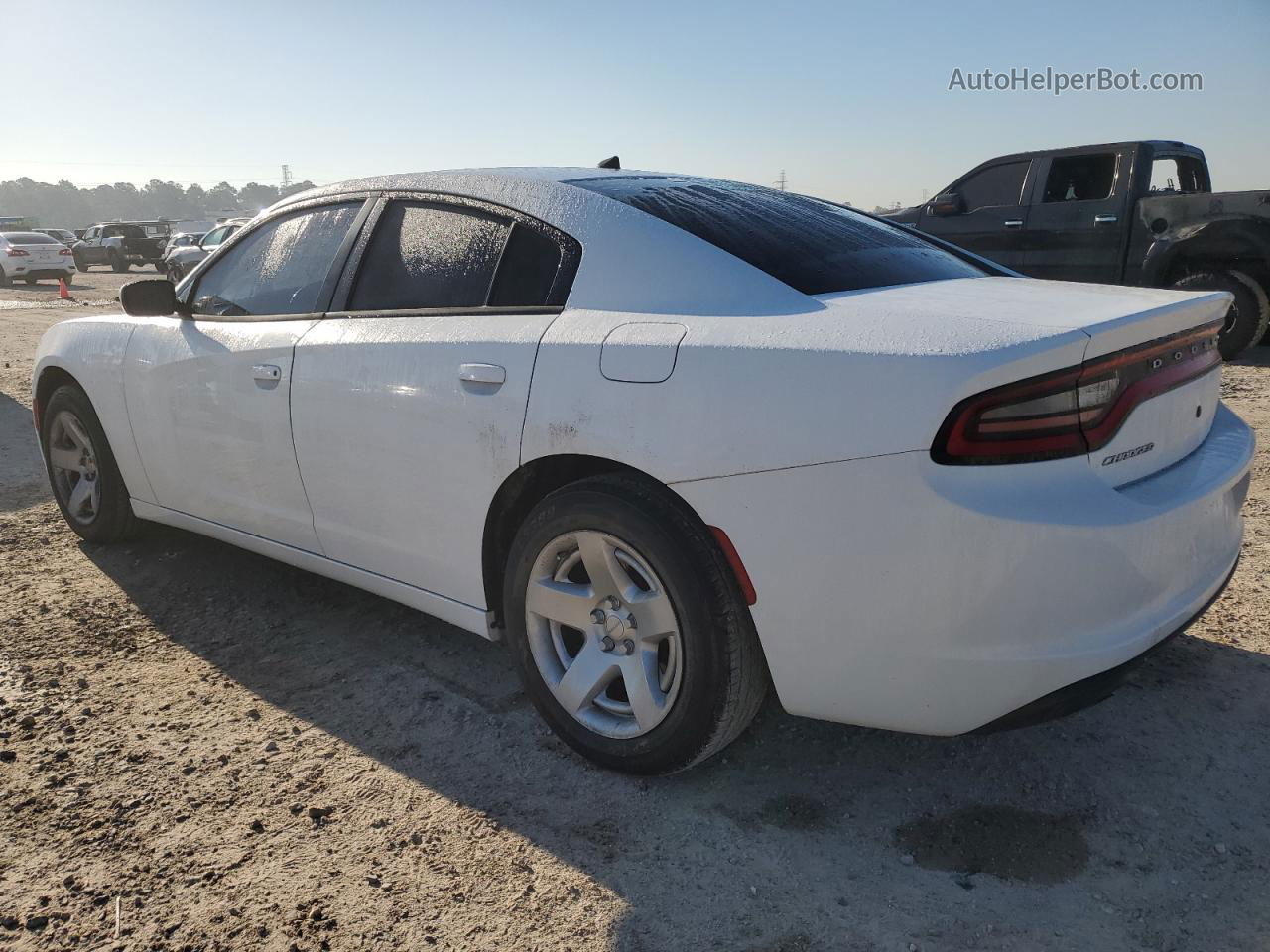 2016 Dodge Charger Police White vin: 2C3CDXAG2GH108667