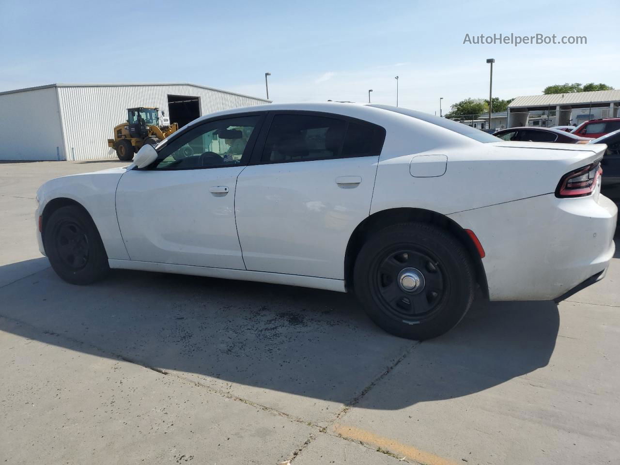 2016 Dodge Charger Police Белый vin: 2C3CDXAG8GH321820