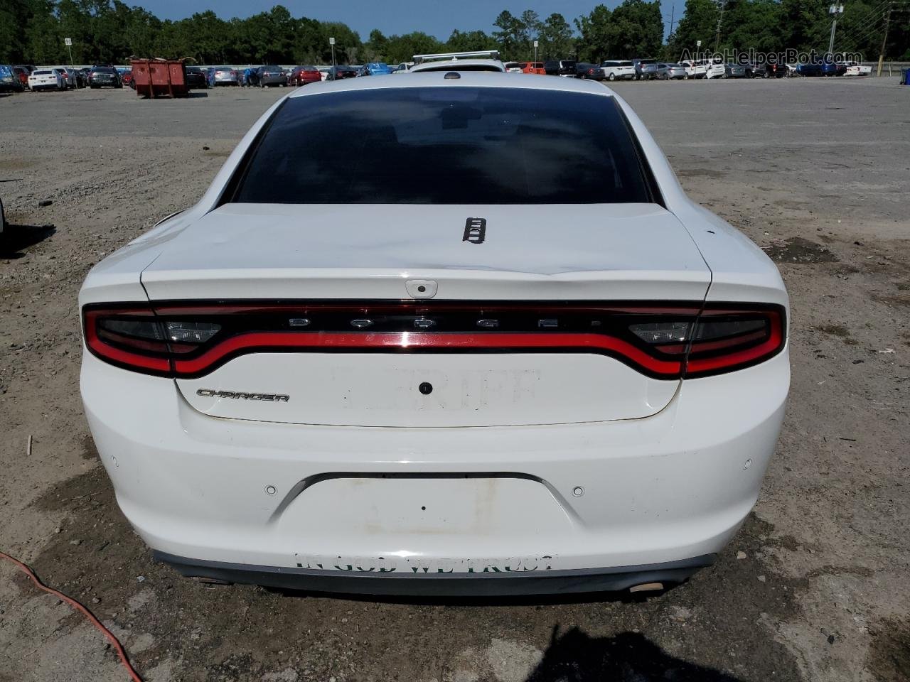 2021 Dodge Charger Police White vin: 2C3CDXAT1MH527635