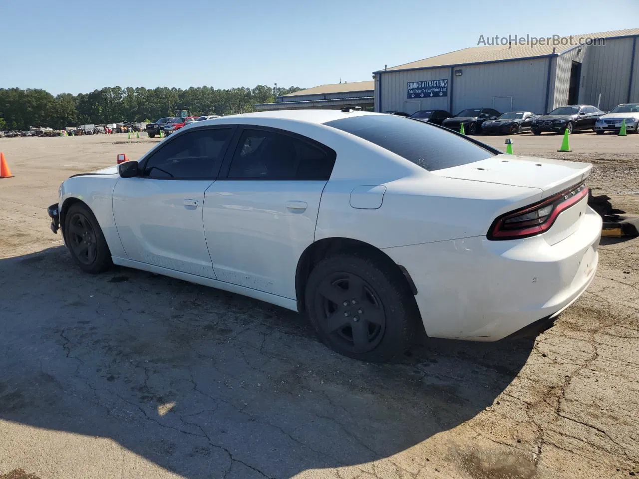 2021 Dodge Charger Police White vin: 2C3CDXAT1MH566449