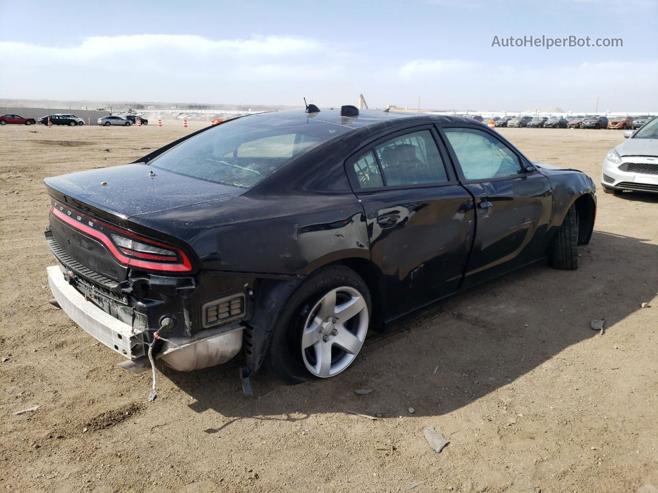 2021 Dodge Charger Police Black vin: 2C3CDXAT1MH639626