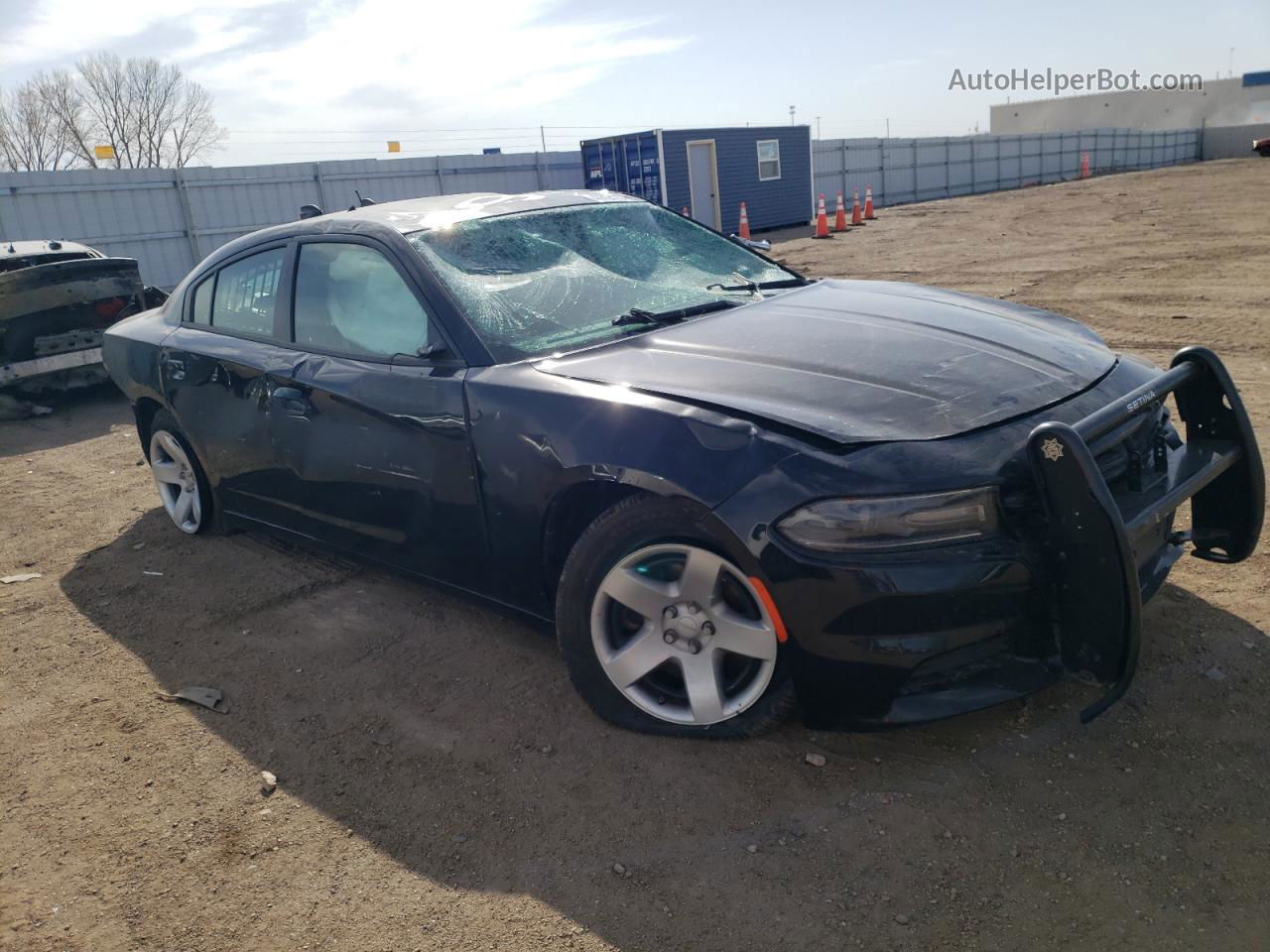 2021 Dodge Charger Police Black vin: 2C3CDXAT1MH639626