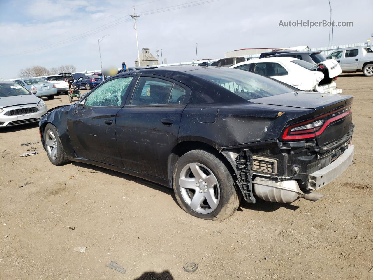 2021 Dodge Charger Police Black vin: 2C3CDXAT1MH639626