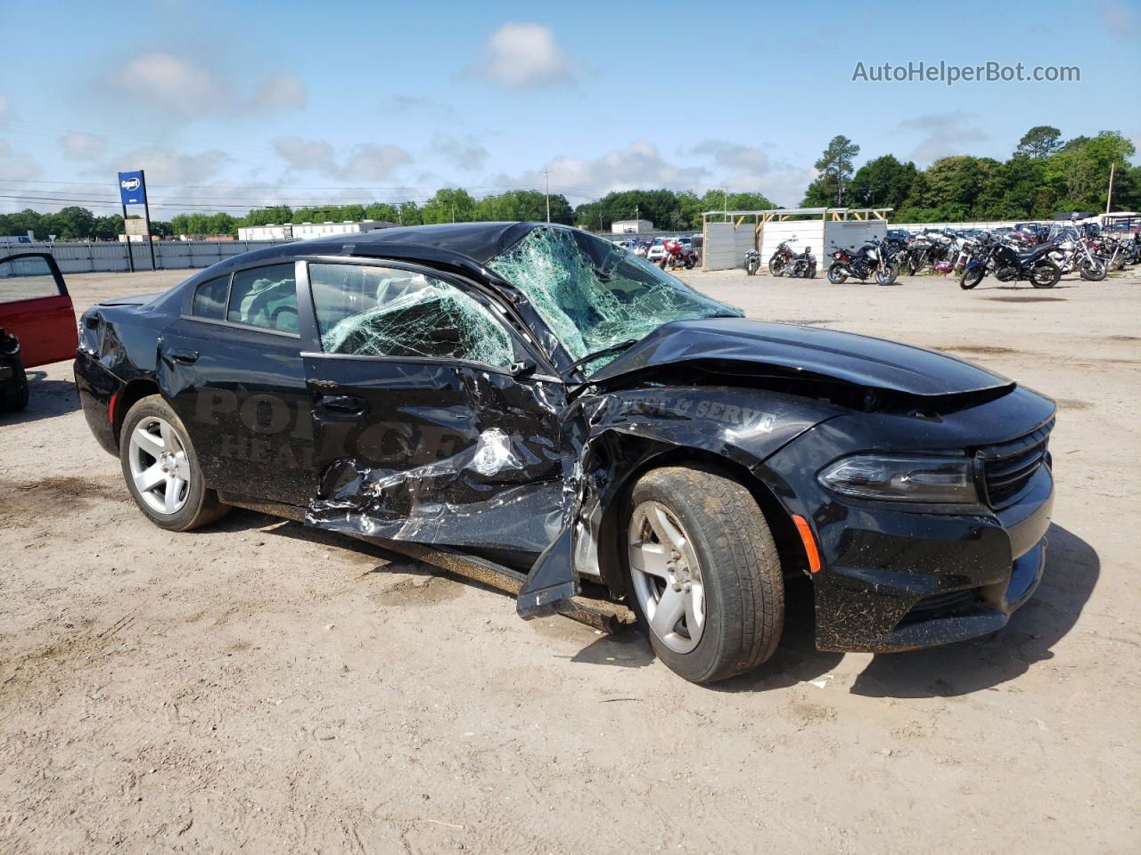 2021 Dodge Charger Police Black vin: 2C3CDXAT1MH656104