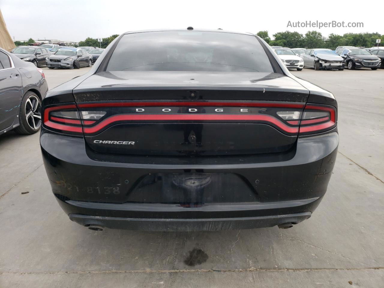 2021 Dodge Charger Police Black vin: 2C3CDXAT3MH528138