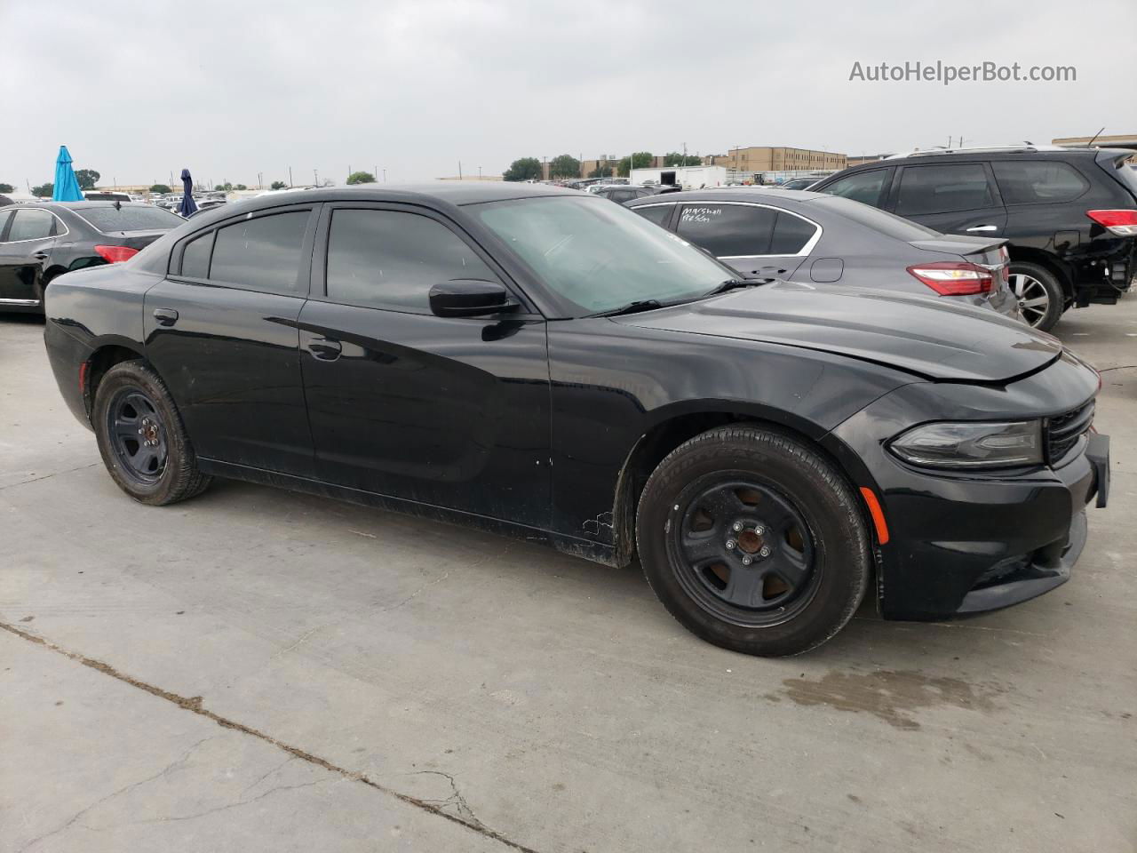 2021 Dodge Charger Police Black vin: 2C3CDXAT3MH528138